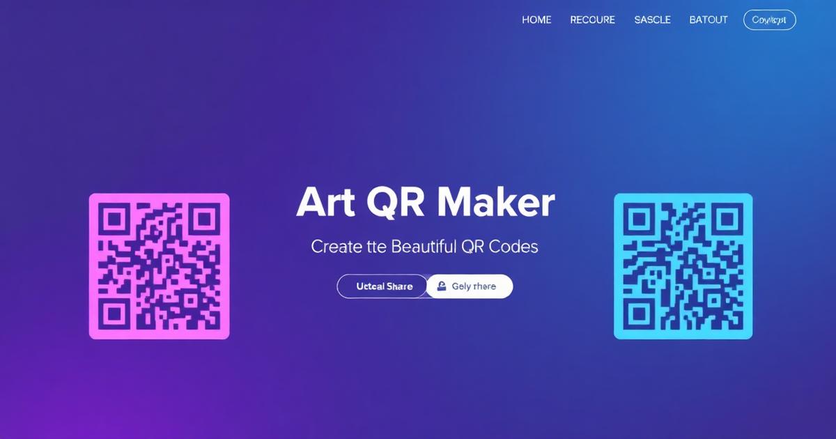 AI Art QR Code Generator — Create Beautiful QR Codes Free | Art QR Maker